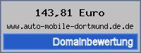 Domainbewertung - Domain www.auto-mobile-dortmund.de.de bei 24service.biz