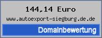 Domainbewertung - Domain www.autoexport-siegburg.de.de bei 24service.biz