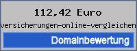 Domainbewertung - Domain www.versicherungen-online-vergleichen.org bei 24service.biz