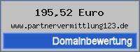Domainbewertung - Domain www.partnervermittlung123.de bei 24service.biz