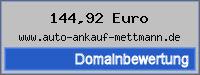 Domainbewertung - Domain www.auto-ankauf-mettmann.de bei 24service.biz