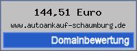 Domainbewertung - Domain www.autoankauf-schaumburg.de bei 24service.biz