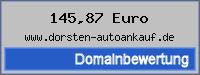 Domainbewertung - Domain www.dorsten-autoankauf.de bei 24service.biz