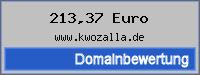 Domainbewertung - Domain www.kwozalla.de bei 24service.biz