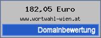 Domainbewertung - Domain www.wortwahl-wien.at bei 24service.biz
