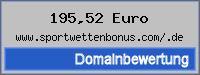 Domainbewertung - Domain www.sportwettenbonus.com/.de bei 24service.biz