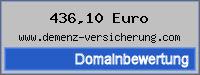 Domainbewertung - Domain www.demenz-versicherung.com bei 24service.biz