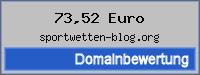 Domainbewertung - Domain sportwetten-blog.org bei 24service.biz