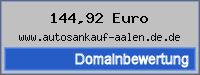 Domainbewertung - Domain www.autosankauf-aalen.de.de bei 24service.biz