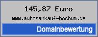 Domainbewertung - Domain www.autosankauf-bochum.de bei 24service.biz