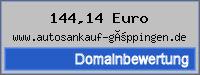 Domainbewertung - Domain www.autosankauf-göppingen.de bei 24service.biz