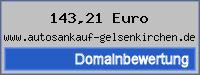 Domainbewertung - Domain www.autosankauf-gelsenkirchen.de bei 24service.biz