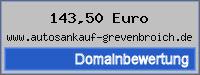 Domainbewertung - Domain www.autosankauf-grevenbroich.de bei 24service.biz