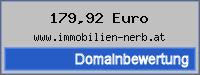 Domainbewertung - Domain www.immobilien-nerb.at bei 24service.biz