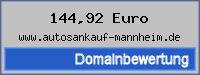 Domainbewertung - Domain www.autosankauf-mannheim.de bei 24service.biz