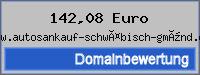 Domainbewertung - Domain www.autosankauf-schwäbisch-gmünd.de bei 24service.biz