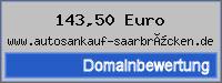 Domainbewertung - Domain www.autosankauf-saarbrücken.de bei 24service.biz