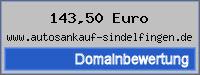 Domainbewertung - Domain www.autosankauf-sindelfingen.de bei 24service.biz