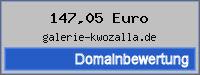 Domainbewertung - Domain galerie-kwozalla.de bei 24service.biz